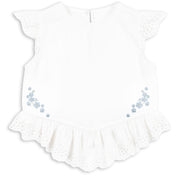 Konges Sløjd Optic White RHW X KS Fiori Top GOTS