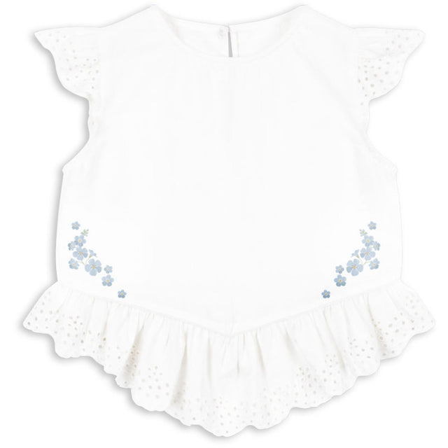 Konges Sløjd Optic White RHW X KS Fiori Top GOTS