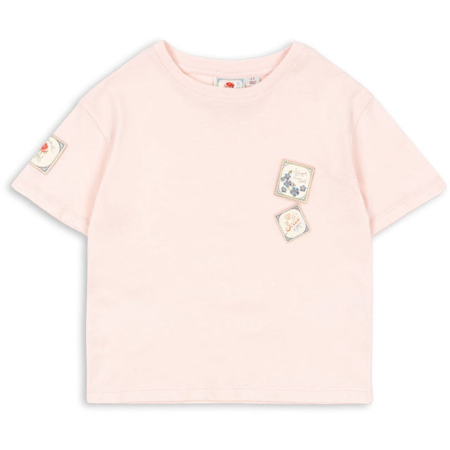 Konges Sløjd Chalk Pink RHW X KS Lettre Tee Ocs