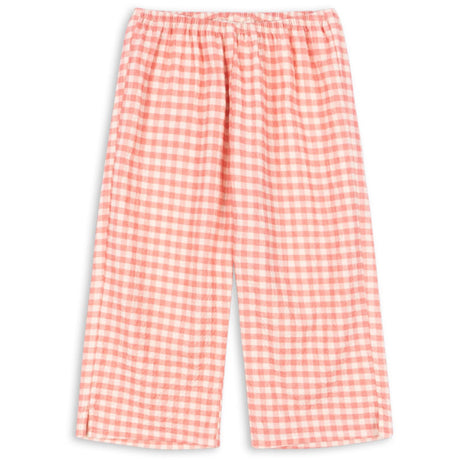 Konges Sløjd Peach Blossom Check RHW X KS Bella Bukser GOTS