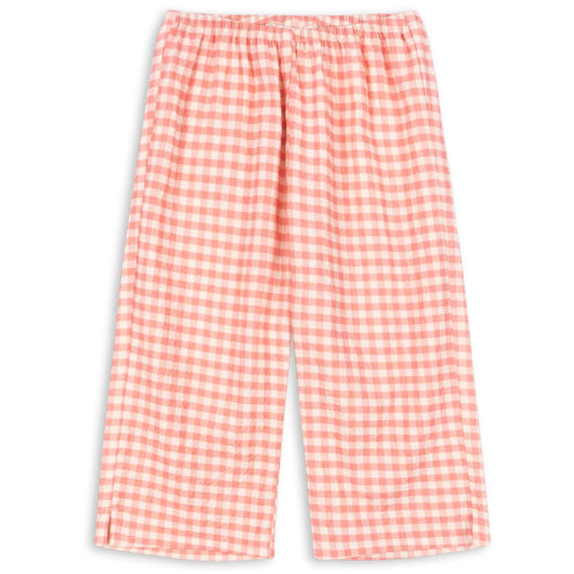 Konges Sløjd Peach Blossom Check RHW X KS Bella Bukser GOTS