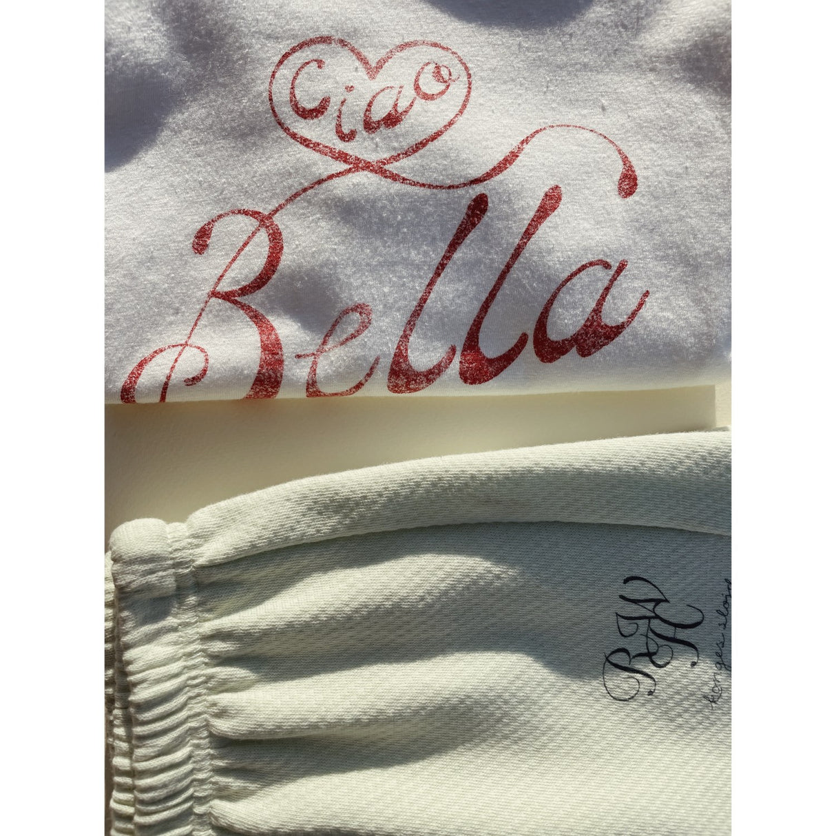 Konges Sløjd Antique White RHW X KS Bella Sweat GOTS
