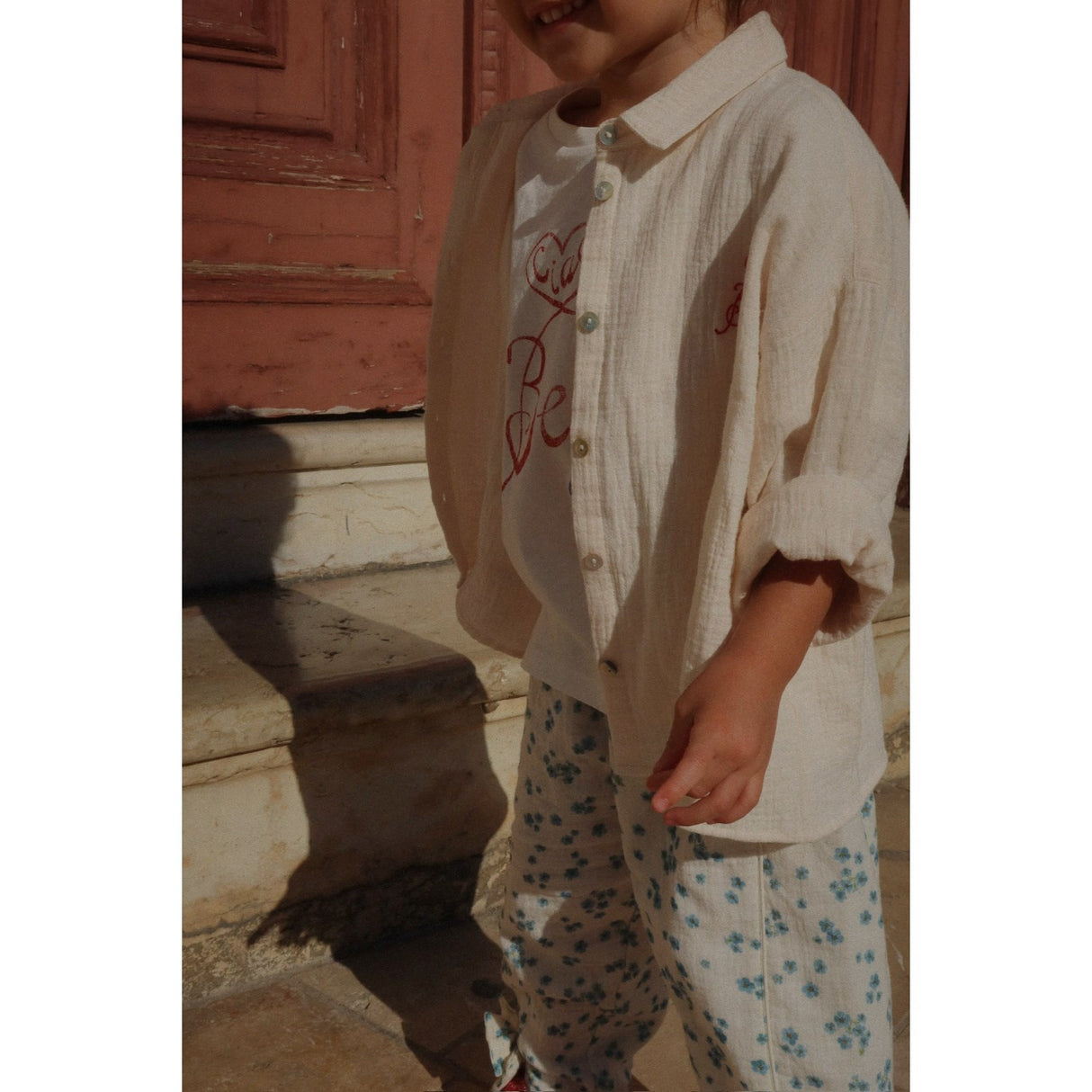 Konges Sløjd Mother Of Pearl RHW X KS Bella Skjorte GOTS