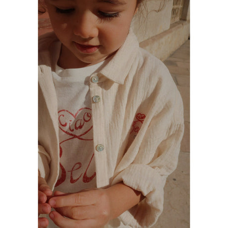 Konges Sløjd Mother Of Pearl RHW X KS Bella Skjorte GOTS