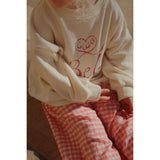 Konges Sløjd Peach Blossom Check RHW X KS Bella Bukser GOTS