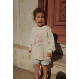 Konges Sløjd Antique White RHW X KS Bella Sweat GOTS