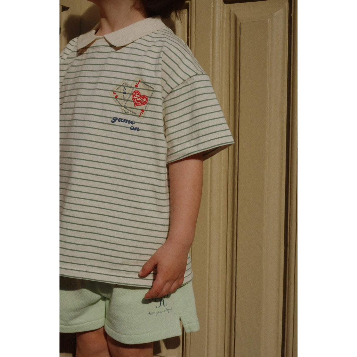 Konges Sløjd Terra Stripe RHW X KS Gameon Tee GOTS