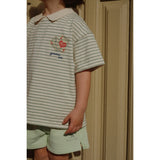 Konges Sløjd Terra Stripe RHW X KS Gameon Tee GOTS