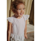 Konges Sløjd Optic White RHW X KS Fiori Top GOTS