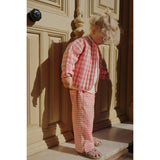 Konges Sløjd Peach Blossom Check RHW X KS Bella Bukser GOTS