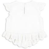 Konges Sløjd Optic White RHW X KS Fiori Top GOTS