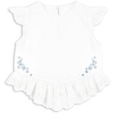 Konges Sløjd Optic White RHW X KS Fiori Top GOTS