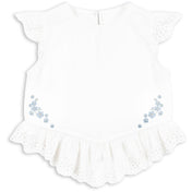 Konges Sløjd Optic White RHW X KS Fiori Top GOTS