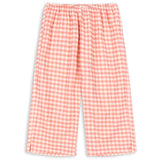 Konges Sløjd Peach Blossom Check RHW X KS Bella Bukser GOTS