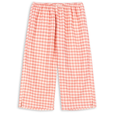 Konges Sløjd Peach Blossom Check RHW X KS Bella Bukser GOTS