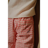 Konges Sløjd Peach Blossom Check RHW X KS Bella Bukser GOTS