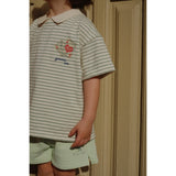 Konges Sløjd Terra Stripe RHW X KS Gameon Tee GOTS
