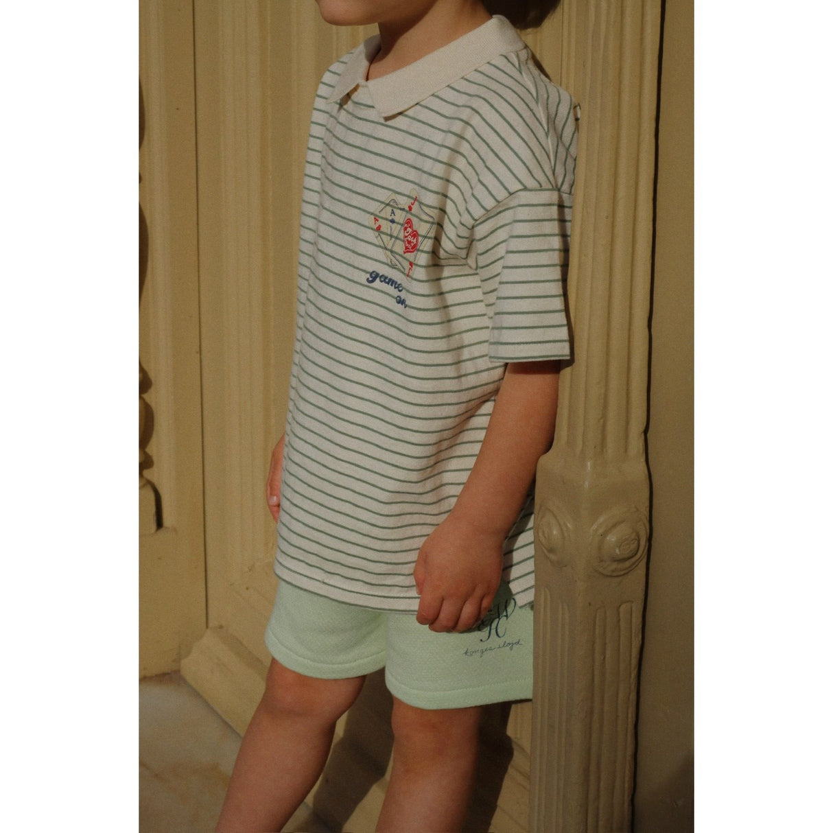 Konges Sløjd Terra Stripe RHW X KS Gameon Tee GOTS