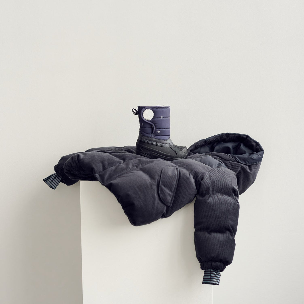 Wheat Navy Vinterstøvler Winty