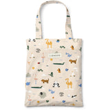 LIEWOOD Around The World / Sandy Ingeborg Junior Printed Sengetøj