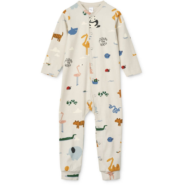 LIEWOOD Around The World / Sandy Birk Printed Pyjamas Buksedragt