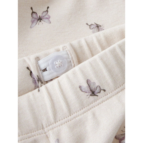 Lil'Atelier Peach Blush Butterfly Gayo Sen Shorts