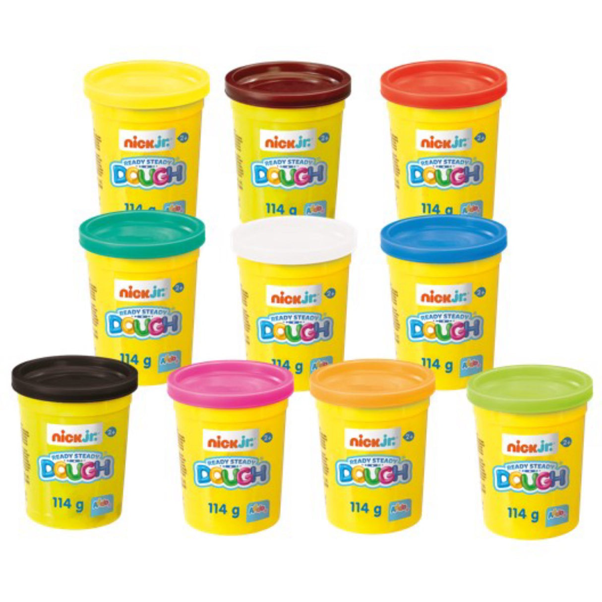 Ready Steady Dough Single Dough Pot White