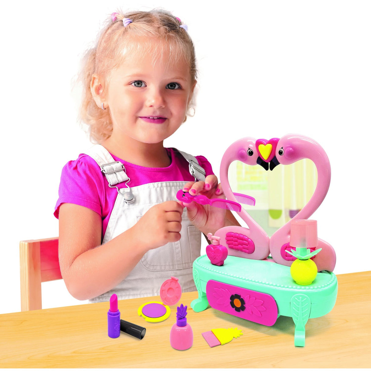 Zoo Troop Flamingo Toilet Sæt