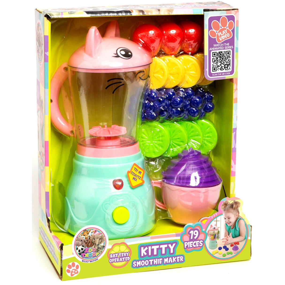 Zoo Troop Kitty Smoothie Maker