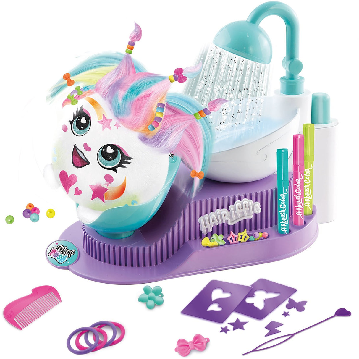 Airbrush Plush Hair-Iffic Hair Frisørsalon