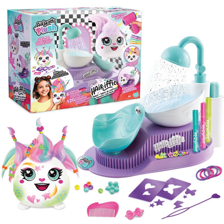 Airbrush Plush Hair-Iffic Hair Frisørsalon