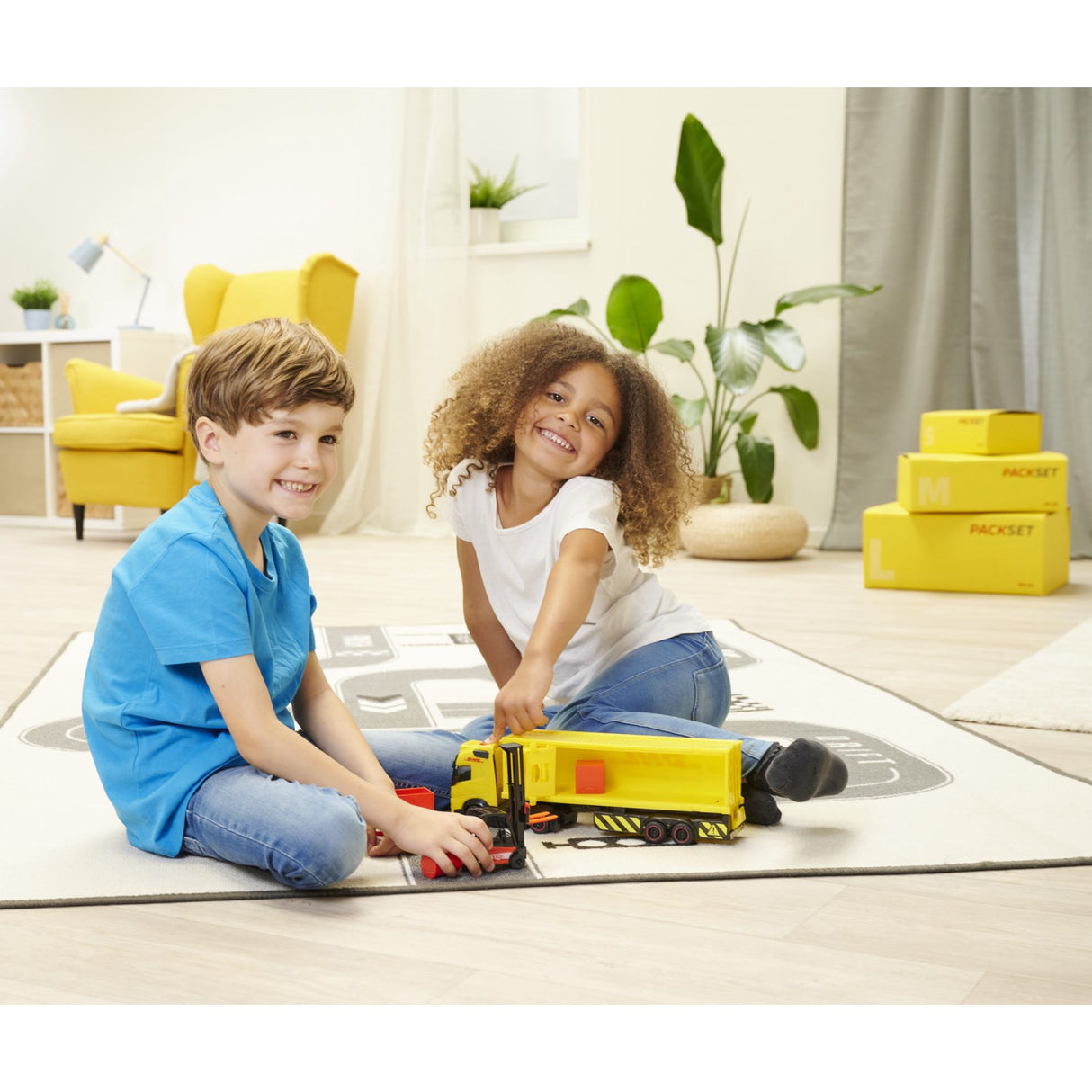 Dickie Toys DHL Lastbil