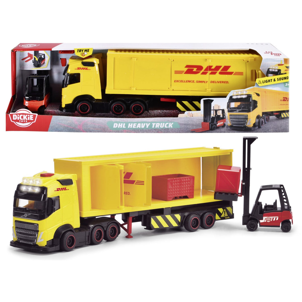 Dickie Toys DHL Lastbil
