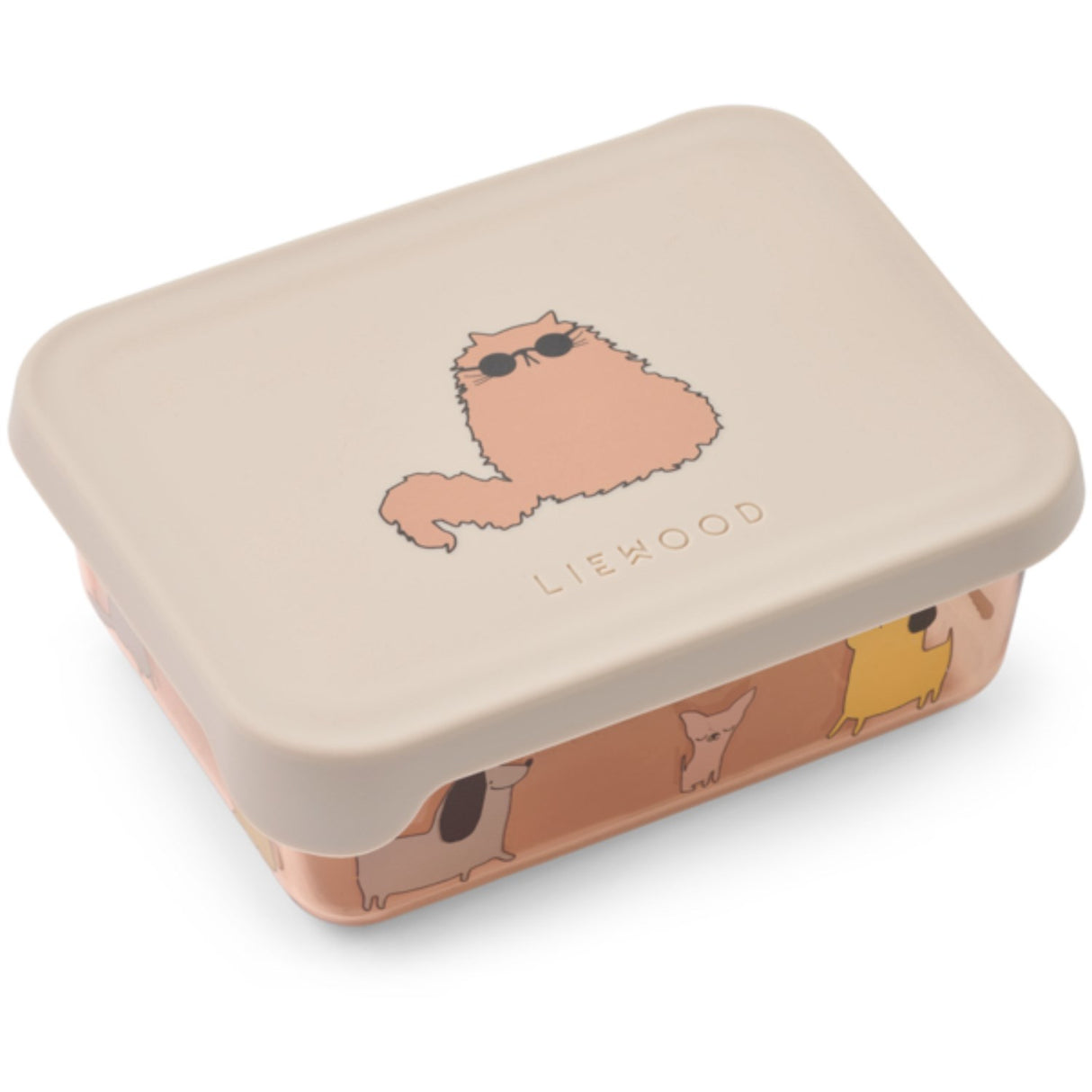 LIEWOOD Cats And Dogs / Sandy Ako Tritan Snack Box