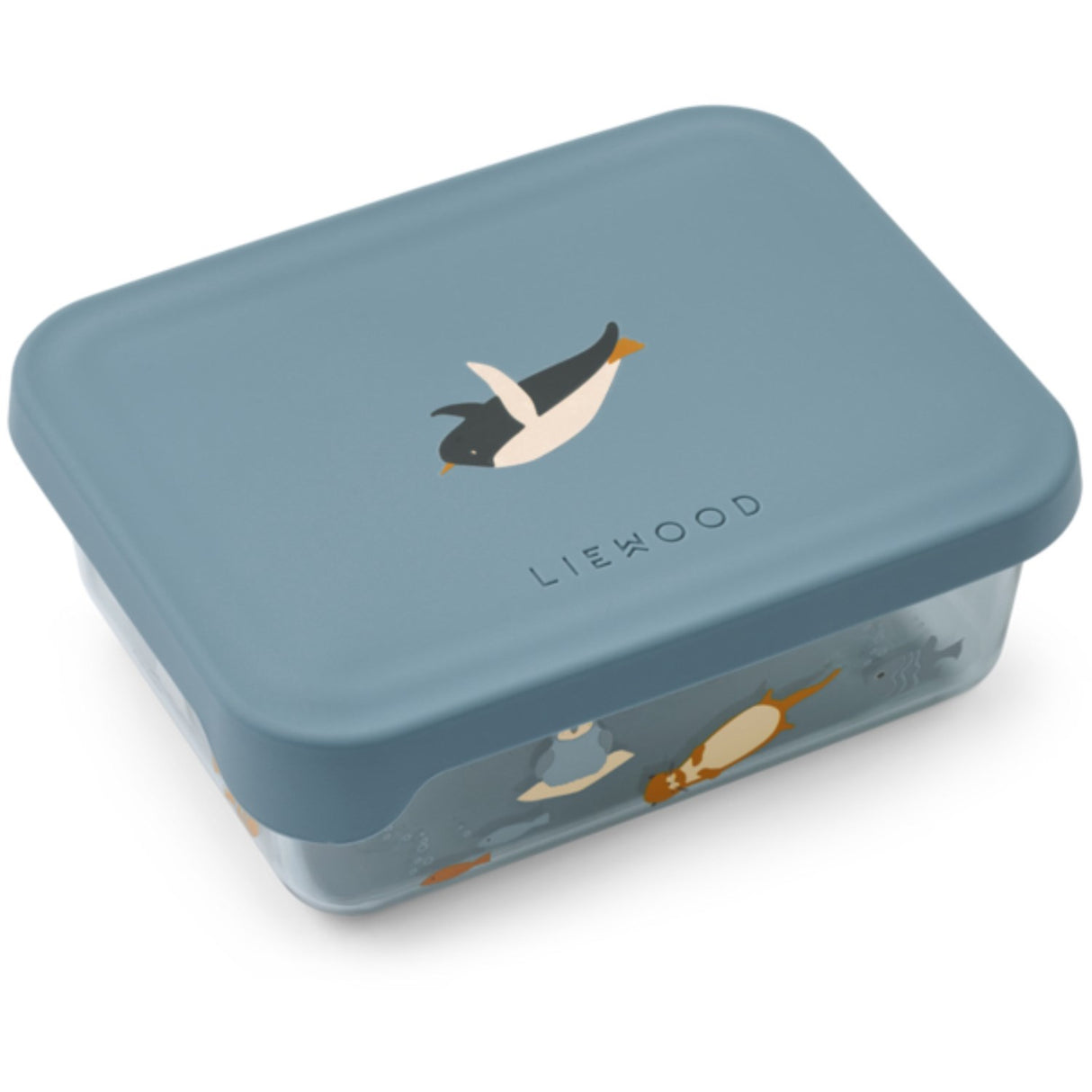 LIEWOOD Arctic Sea / Ocean View Ako Tritan Snack Box