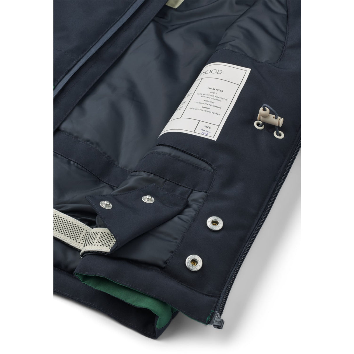 LIEWOOD Classic Navy / Garden Green Kalle Jakke