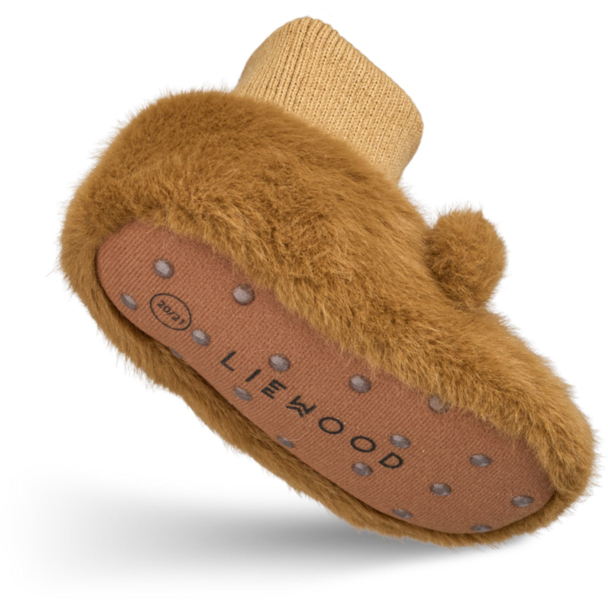 LIEWOOD Golden Caramel Beth Bjørn Plys Slipper