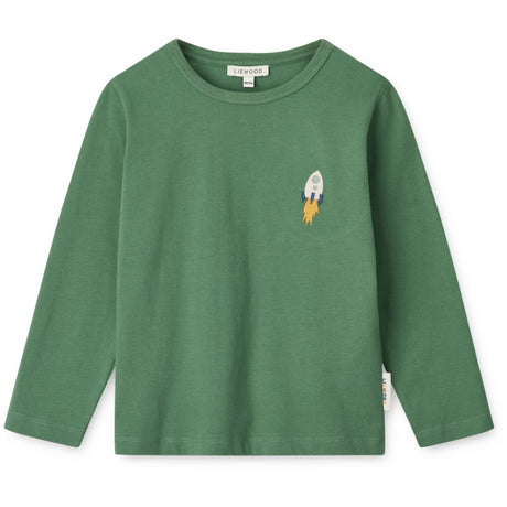 LIEWOOD Love My Planet / Dusty Ivy Multi Mix Apia Placement Bluse