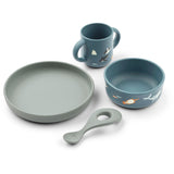 LIEWOOD Arctic Sea / Ocean View Vivi Printed Tableware Sæt