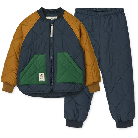 LIEWOOD Classic Navy Multi Mix Zella Thermo Sæt