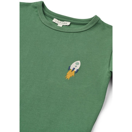 LIEWOOD Love My Planet / Dusty Ivy Multi Mix Apia Placement Bluse