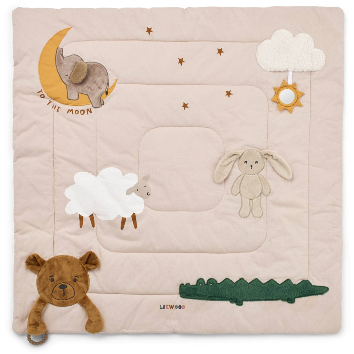 LIEWOOD Sandy Multi Mix Bernet Classic Activity Tæppe