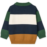 LIEWOOD Classic Navy Multi Mix Orlane Stripe Strik Jumper