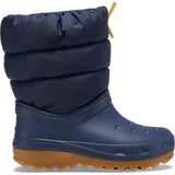 Crocs Navy/Gum Classic Neo Puff Støvle