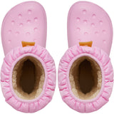 Crocs Pink Tweed/Gum Classic Neo Puff Støvle
