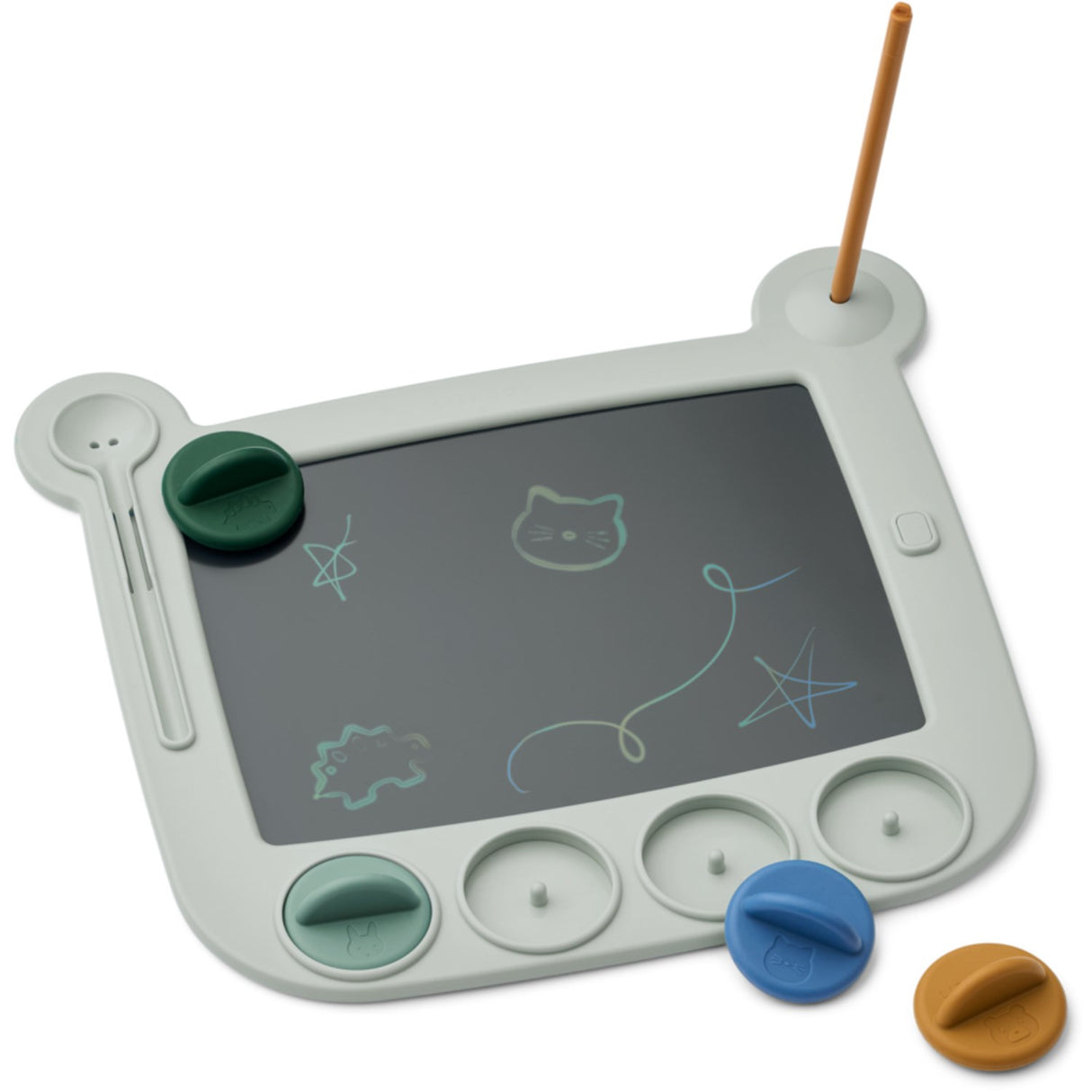 LIEWOOD Dove Blue Multi Mix Venzora Magic Tegnetavle W Stamps