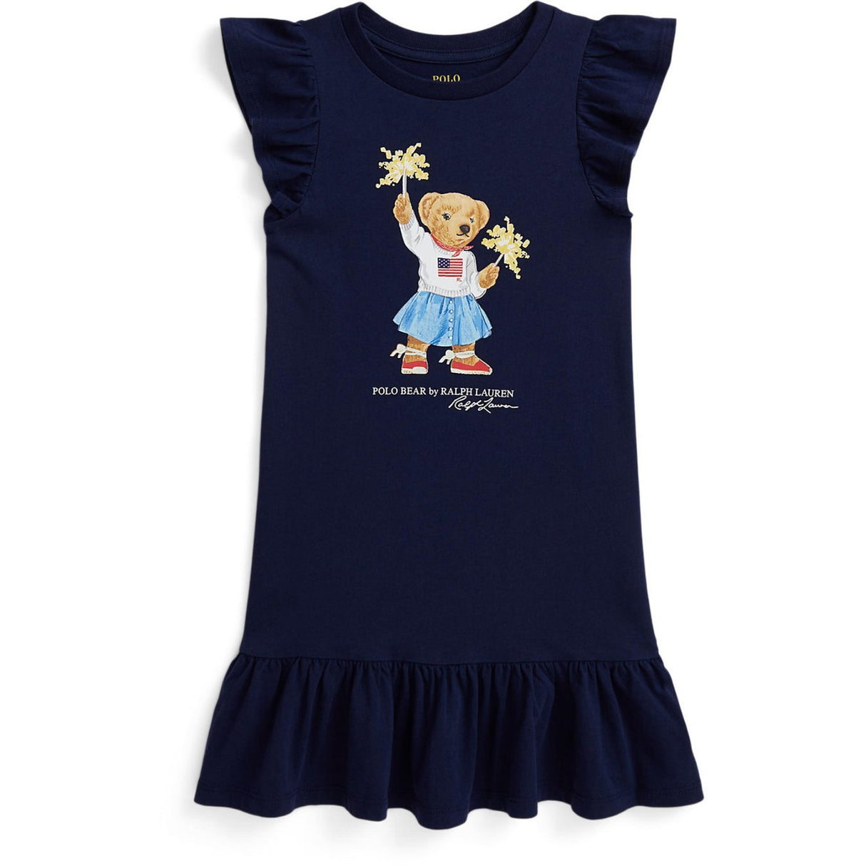 Polo Ralph Lauren Newport Navy Sparkle Bjørn Day Kjole