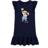 Polo Ralph Lauren Newport Navy Sparkle Bjørn Day Kjole
