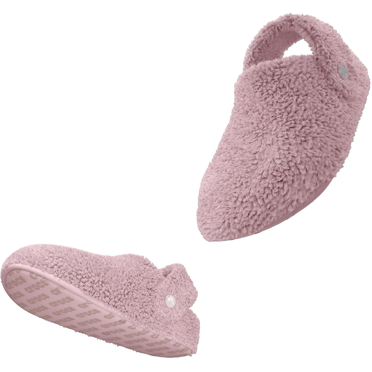 Crocs Pink Milk Classic Cozzzy Slipper