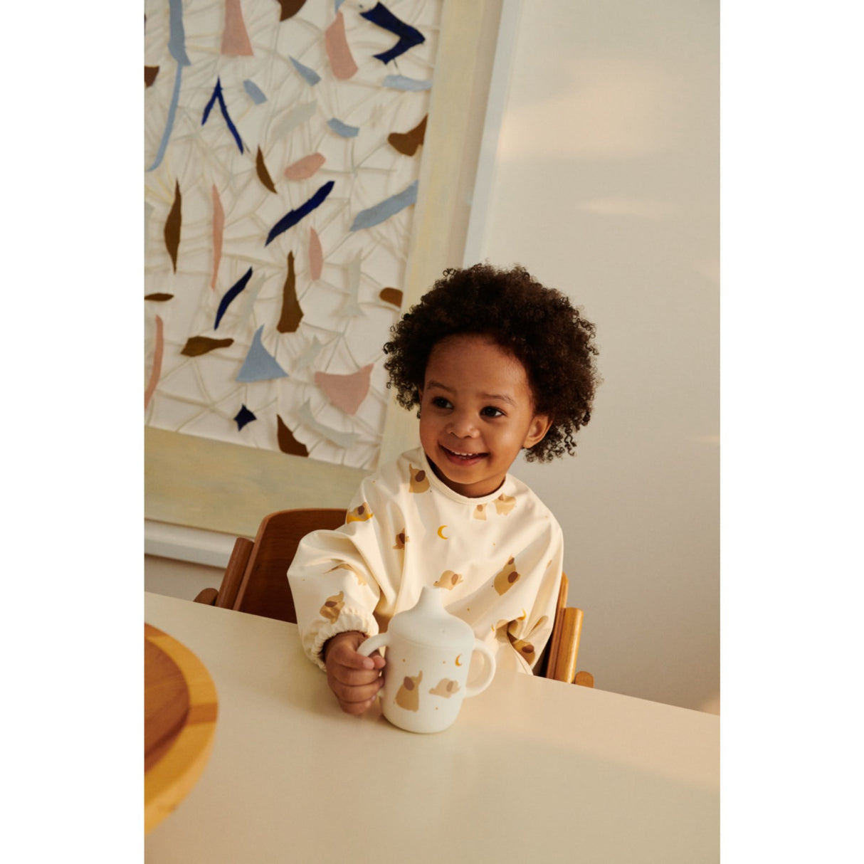 LIEWOOD Elephant / Creme De La Creme Neil Sippy Kop